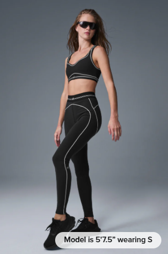 Airbrush High-Waist Heart Throb Legging