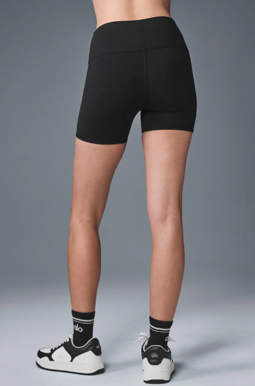 5" Airbrush High-Waist Biker Shor