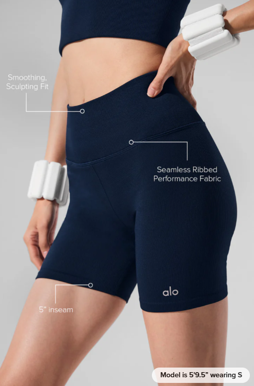5" Seamless Ribbed Favorite Short
