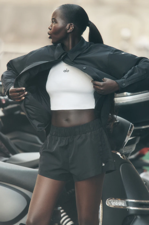 High-Waist Socialite Short