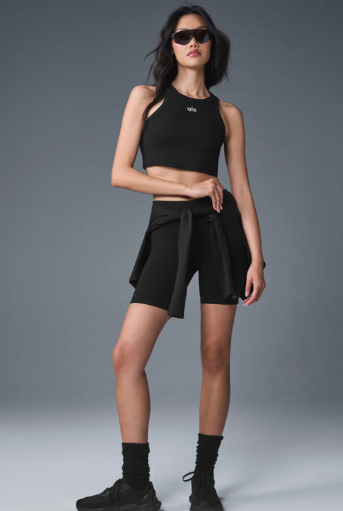 7" High-Waist Biker Short