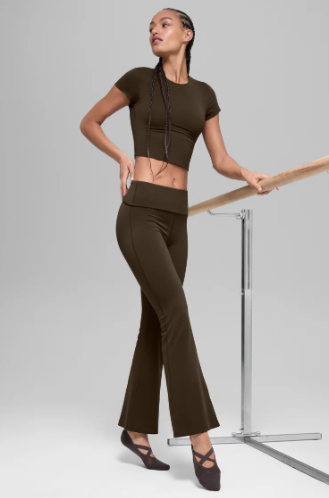 ALO Softsculpt 7/8 Foldover Flare Legging €138