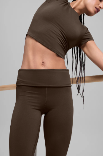 ALO Softsculpt 7/8 Foldover Flare Legging €138