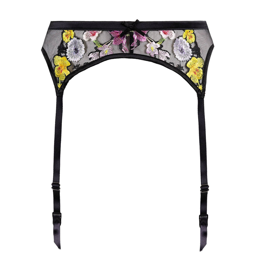 Eden Bloom Embroidered Lingerie Set