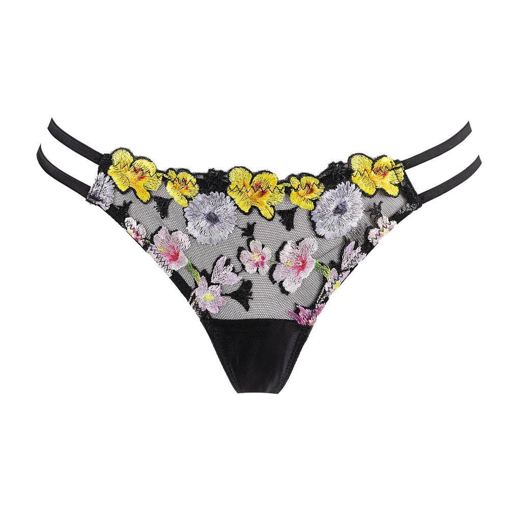 Eden Bloom Embroidered Lingerie Set